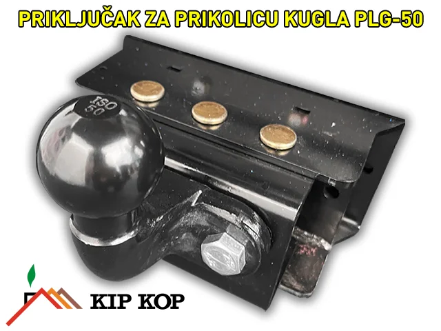 PRIKLJUČAK ZA PRIKOLICU KUGLA PLG-50 - PREDNARUDŽBA
