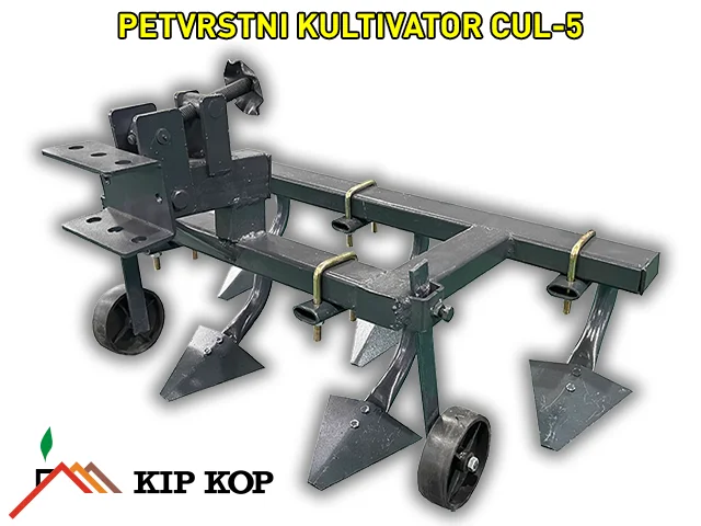 PETVRSTNI KULTIVATOR CUL-5  - PREDNAROČILO