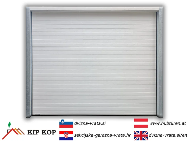 SEKCIJSKA PODIZNA GARAŽNA VRATA 400 X 200 CM KIPLIFT ECONOMIC