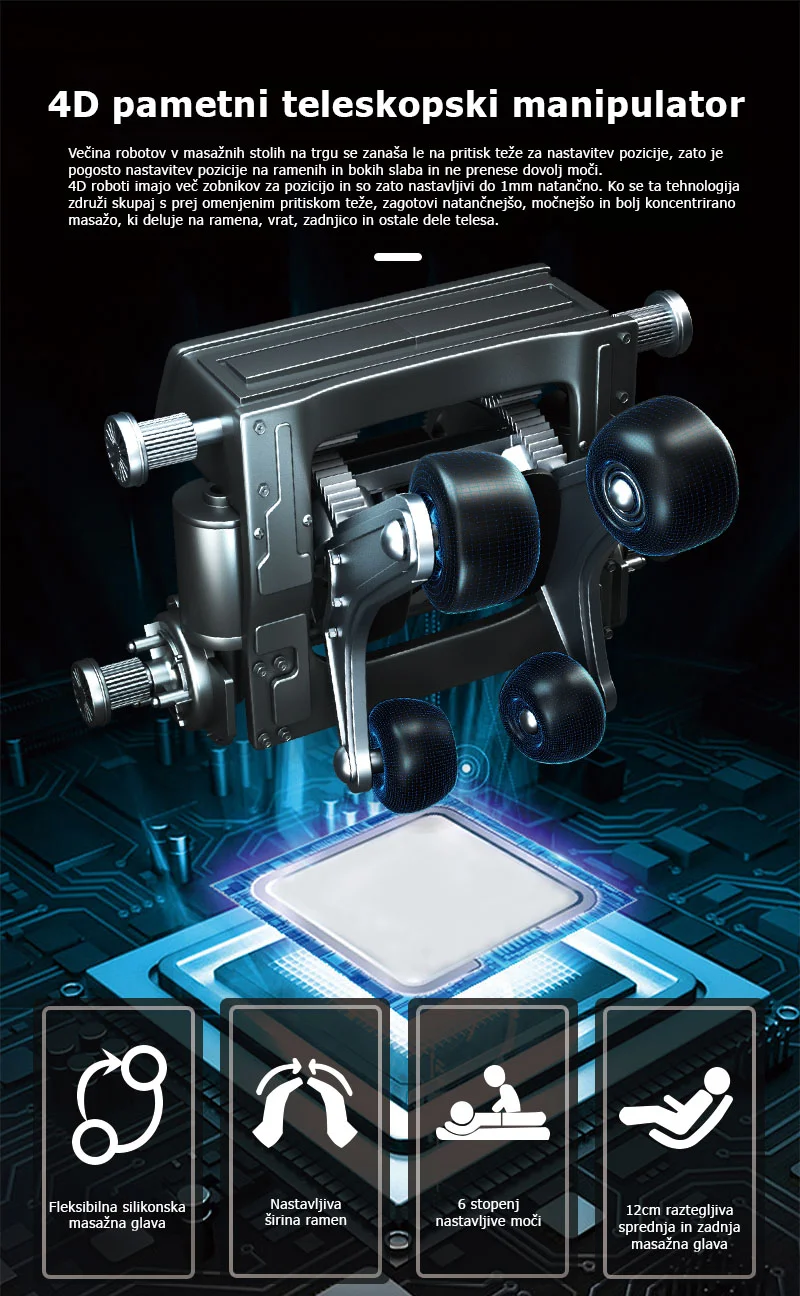 električni masažni stol