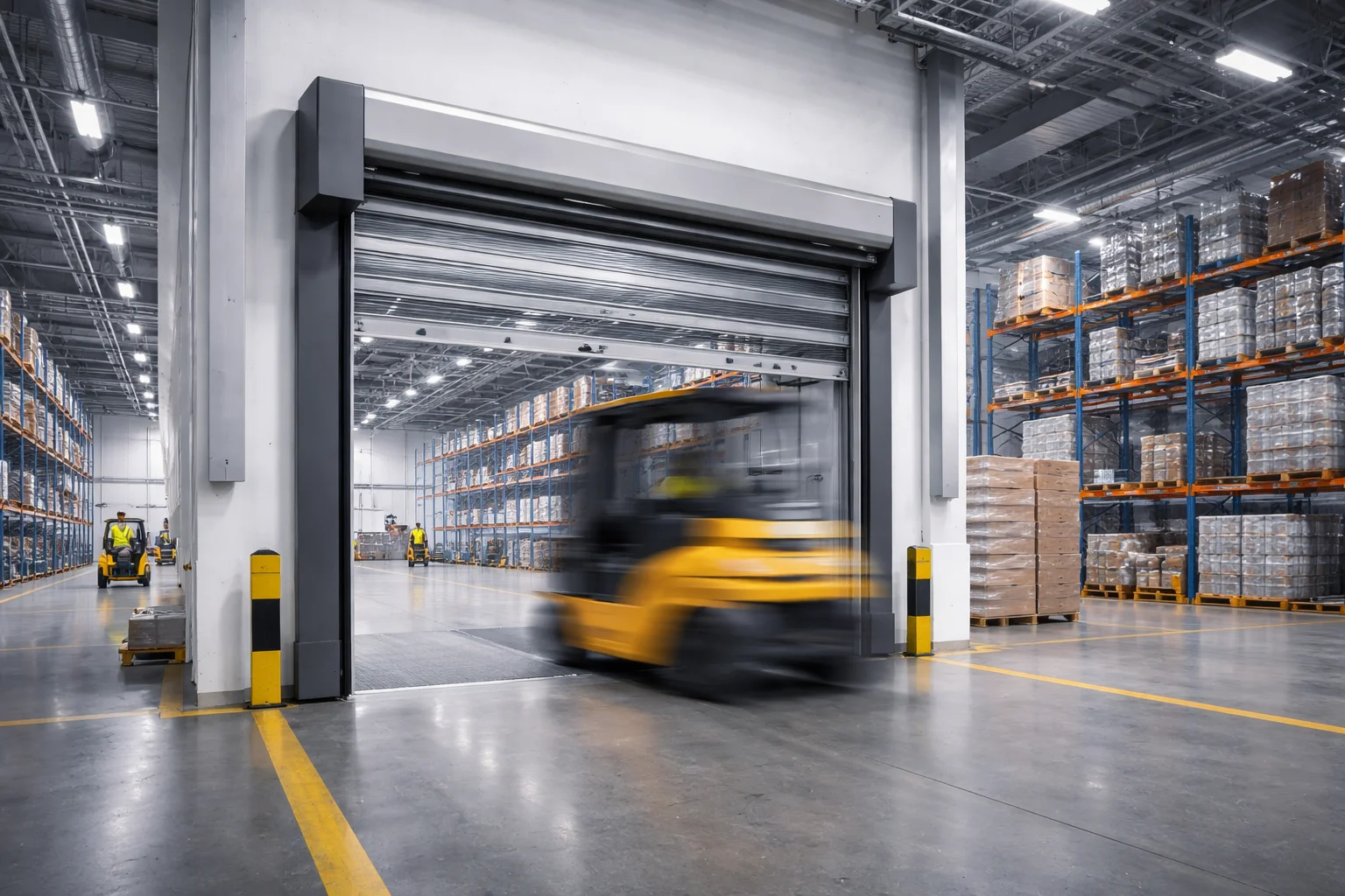 Prednosti hitrotekočih industrijskih vrat: kdaj se nakup res izplača?