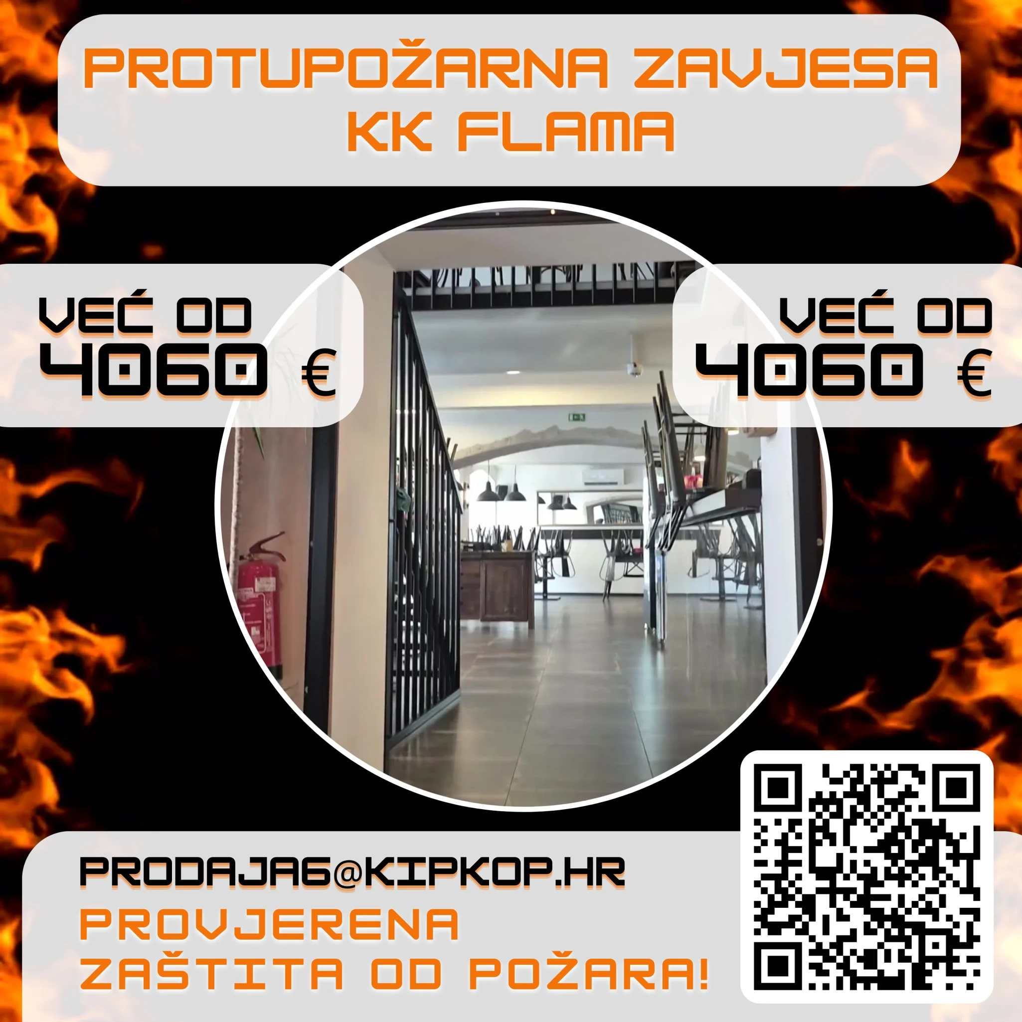 protupožarne zavjese